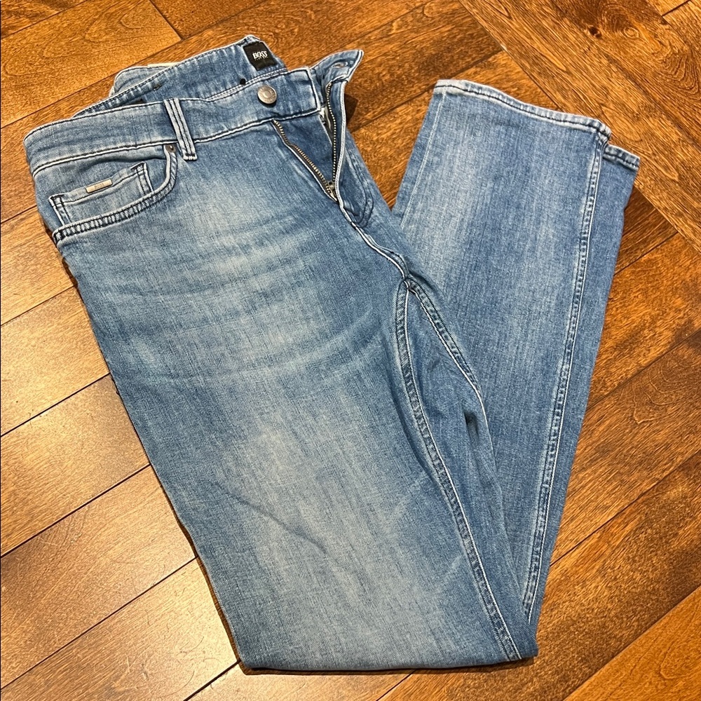 Hugo Boss Light Blue Slim Jeans